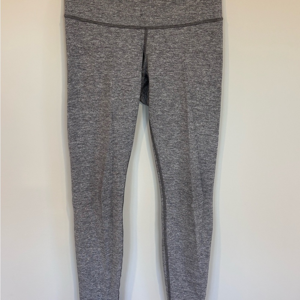 Lululemon Gray High-Waisted Leggings - Size 6